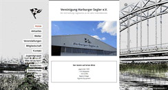Desktop Screenshot of harburger-segler.de